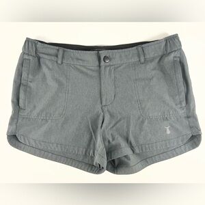 Tunaskin Women’s Traveler Shorts Size Large Charcoal